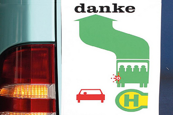 Informationen zum Warnblinklicht bei Bussen